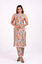 Floral Crepe Co-Ord Set Sleeveless