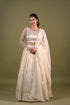 Off White Tissue Lehenga