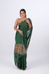 Green Syska Georgette Saree