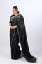 Black Modal Satin Saree