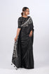 Black Modal Satin Saree