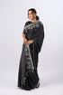 Black Modal Satin Saree