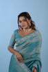 Blue Pure Tissue Saree