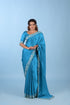 Blue Modal Satin Saree