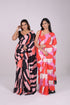 Multi Color Crepe Saree