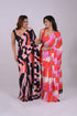 Multi Colors Crepe Saree