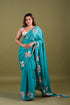 Sea Green Syska Georgette Saree