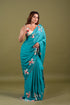 Sea Green Syska Georgette Saree