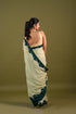 Pastel Green Shimmer Saree